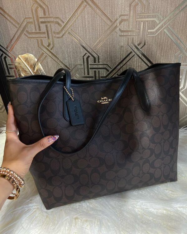 Coach -City Tote Bag en Toile Signature