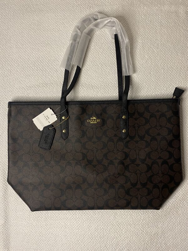 Coach -City Tote Bag en Toile Signature – Image 6